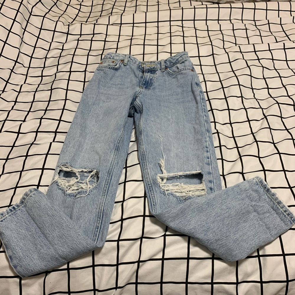 Top shop mom jeans